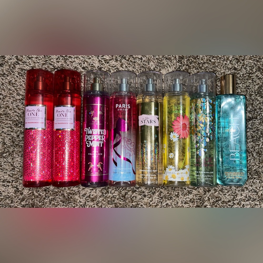 Bath and Body Works Perfume Bundle